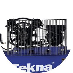 Compressor de Ar Cp150100p-2 Tekna 100l 3hp Pressão Máxima 116 Psi com Rodas Traseira 220v 60hz - 10 Compressor de Ar Cp150100p-2 Tekna 100l 3hp Pressão Máxima 116 Psi com Rodas Traseira 220v 60hz - 10