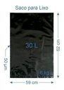 Ver imagem 2 de 400 Sacos P Lixo Preto Reforçado 30 Litros + Brinde Gratis