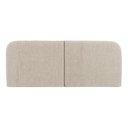 Ver imagem 6 de Cabeceira Painel Orgânico Cama Box Casal Padrão Aira 140cm Dobrável Linho Bege - Desk Design