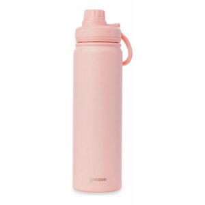 Garrafa Térmica Fresh 650ml Gocase - Rosa Clear