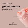 Garrafa Térmica Fresh 650ml Gocase - Rosa Clear - 5