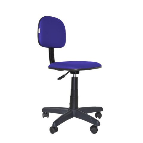 Cadeira Secretaria Giratoria Polo - Couro SinteticoCorano - Azul