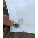 Ver imagem 3 de Lona Encerado Reforçada Branca 4x3 Mts 100g/m 150 Micras