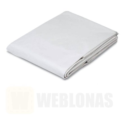 Lona Encerado Reforçada Branca 4x3 Mts 100g/m 150 Micras