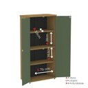 Ver imagem 7 de Armário Alto para Escritório P25 com 2 Portas Pivotantes Verde/Samba/Sálvia