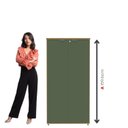 Ver imagem 6 de Armário Alto para Escritório P25 com 2 Portas Pivotantes Verde/Samba/Sálvia