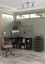 Ver imagem 1 de Conjunto Escritório Home: Escrivaninha 6079 + Gaveteiro 5671