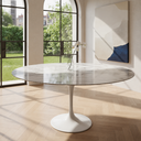 Ver imagem 2 de Mesa Redonda 120cm em Mármore Espírito Santo
