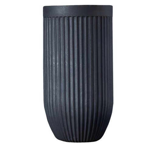 Vaso Atenas Cilíndrico 33 (37l) Cor Chumbo Japi