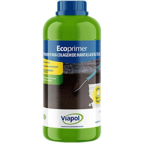 Primer 1 Litro Asfáltico Ecoprimer - V0310950 - Viapol