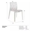 Ver imagem 5 de 8 Cadeiras de Jantar Empilhável Gruvyer Nude