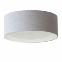 Ver imagem 1 de Plafon para Sala de Jantar Cilíndrico Sj-3008 Cúpula Cor Cinza Branco