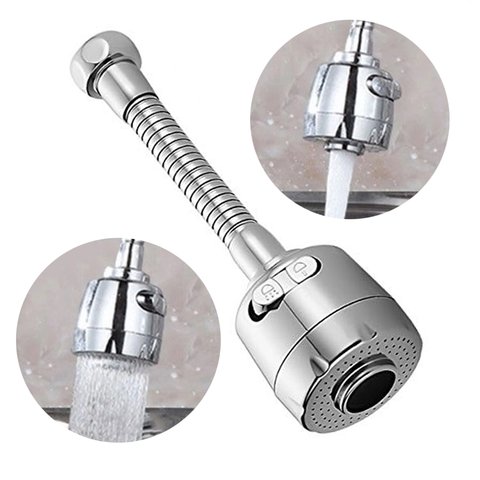 Adaptador De Torneira Giratório Difusor Bico Aerador 360