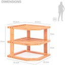 Ver imagem 7 de Organizador de Armário em Bambu 3 Andares Rack Cozinha Mimo