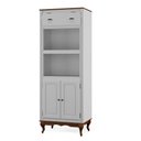 Ver imagem 6 de Torre Eletro Quente Cozinha Forno e Microondas Laca Cinza