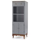 Ver imagem 1 de Torre Eletro Quente Cozinha Forno e Microondas Laca Cinza