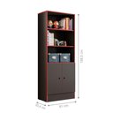 Ver imagem 2 de 4095 - Armario Gamer Preto Fosco/vermelho (4095.76)