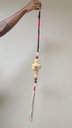 Ver mais imagens de Adorno Decorativo Enfeite Parede Colar Tecido 114x9 Vermelho