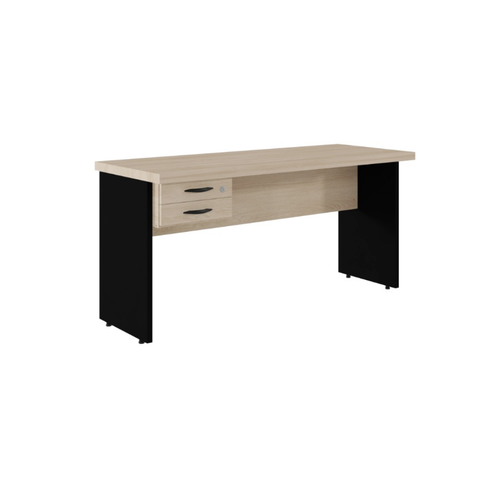 Mesa Reta 120cm C/ Gavetas para Escritório/home Office 100% Nacional