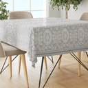 Ver imagem 1 de Toalha Mesa Plástica Térmica Renda Art 6 e 8 lugares 2,20