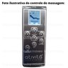 Poltrona Reclinável MH-1217 Herval Estofada com Massageador Marrom Fosco K - 7