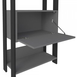 Kit 3 Peças Escrivaninha Match, Estante e Mesa Lateral - 15 Kit 3 Peças Escrivaninha Match, Estante e Mesa Lateral - 15