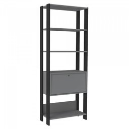 Kit 3 Peças Escrivaninha Match, Estante e Mesa Lateral - 14 Kit 3 Peças Escrivaninha Match, Estante e Mesa Lateral - 14