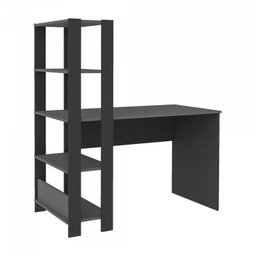 Kit 3 Peças Escrivaninha Match, Estante e Mesa Lateral - 10 Kit 3 Peças Escrivaninha Match, Estante e Mesa Lateral - 10