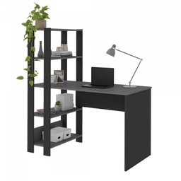 Kit 3 Peças Escrivaninha Match, Estante e Mesa Lateral - 12 Kit 3 Peças Escrivaninha Match, Estante e Mesa Lateral - 12