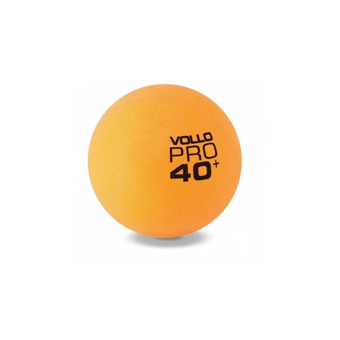 Bola de Tenis de Mesa Com 100 Unidades VT1120 Vollo Vollo Laranja - 1