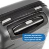 Kit 2 Malas de Viagem de Bordo Carry On Cinza Fibra ABS 20" e 18" - 7