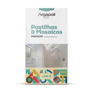 Argamassa Assenta e Rejunta Pastilhas, Mosaicos e Bricks (1,5kg) - Grafite