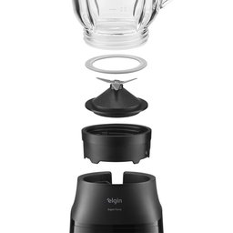 Liquidificador 900w Super Force 1,9l com Jarra de Vidro Elgin - 5