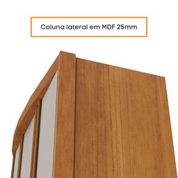 Guarda Roupa Casal 6 Portas 7 Gavetas Madrid 275cm   - 10