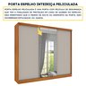 Guarda Roupa Casal com Espelho 3 Portas 6 Gavetas 270cm Milão  Flex  - 11