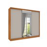 Guarda Roupa Casal com Espelho 3 Portas 6 Gavetas 270cm Milão  Flex  - 17