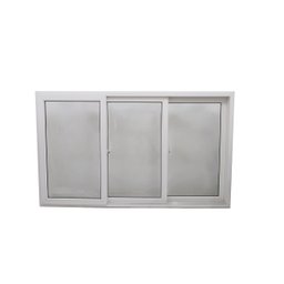 Janela de correr PVC 120x200 3F Branca - 1