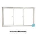 Ver imagem 2 de Janela de correr PVC 120x200 3F Branca