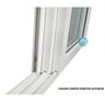 Janela de correr PVC 120x200 3F Branca - 4