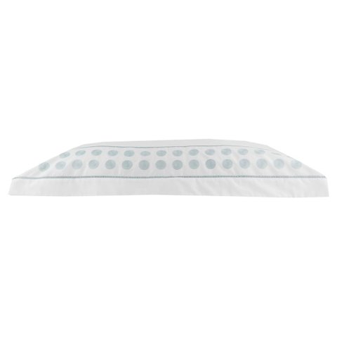Capa para Almofada 230 Fios Mikonos - 36x70 Blue Gardenia