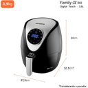 Ver imagem 2 de Fritadeira sem Óleo Air Fryer Digital 3,5l Mondial Preto/inox 1500w Af-30-di 220v