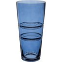Ver imagem 1 de Vaso Decorativo Enfeite Casa Home&Co Vidro 28x14x14cm Azul