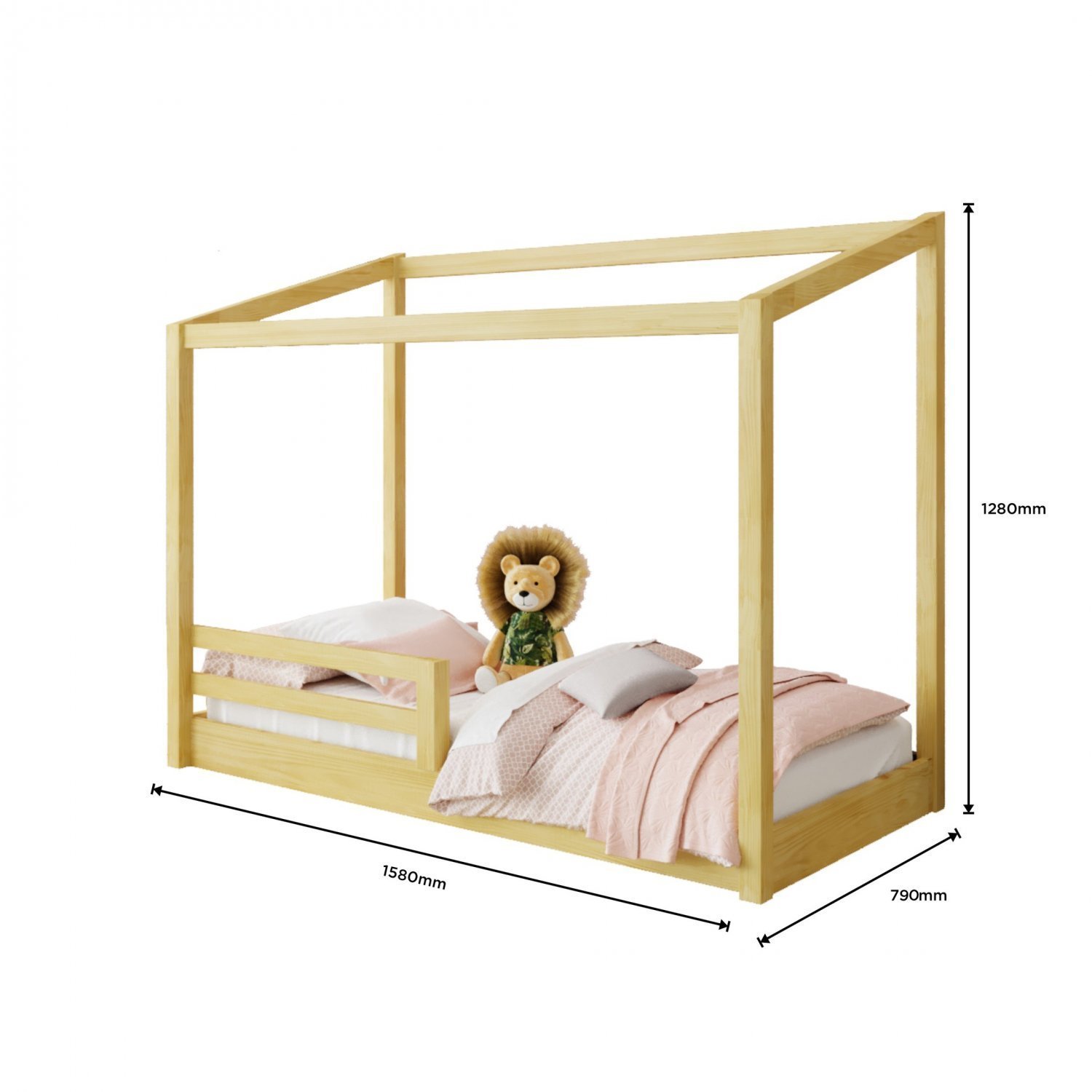 Mini Cama Infantil Montessoriana Arthur  - 3