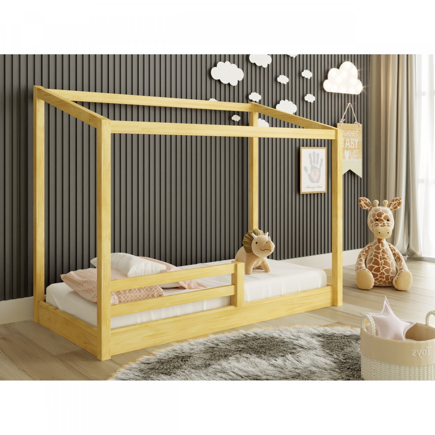 Mini Cama Infantil Montessoriana Arthur  - 1