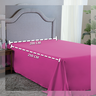 Forro Cama Casal 400 Fios Poliéster sem Elástico Toque Macio:pink - 2