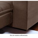 Ver imagem 7 de Sofá Retrátil e Reclinável Atlas 1,80m 02 Lugares Mola Ensacada Txr
