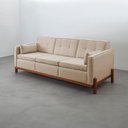 Ver imagem 6 de Sofá 3 Lugares Linho Bege Tiê 212cm CabeCasa MadeiraOriginals