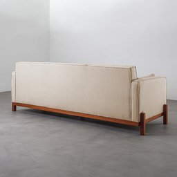 Sofá 3 Lugares 212cm em Linho Tiê CabeCasa MadeiraMadeira - 8