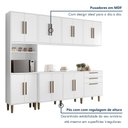 Ver imagem 3 de Cozinha com 15 Portas com Torre Quente Lorena:branco