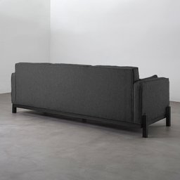 Sofá 3 Lugares 212cm em Linho Tiê CabeCasa MadeiraMadeira - 8